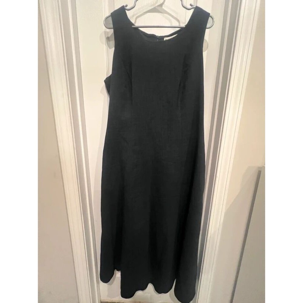 Danny & Nicole Women’s Black Sleeveless Midi Dress Size 16